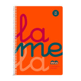 Bloc Espiral Estándar Liso 80H 90g | Lamela | Cartón | Formato Estándar | Pack 5 Unidades